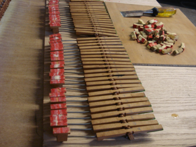 A15 Remove treble damper pads A15 Remove treble damper pads